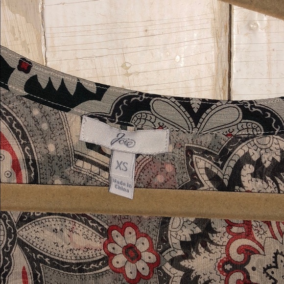 Joie Paisley Silk Chiffon Dress - Picture 3 of 5